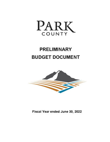 FY 2022 Preliminary Budget