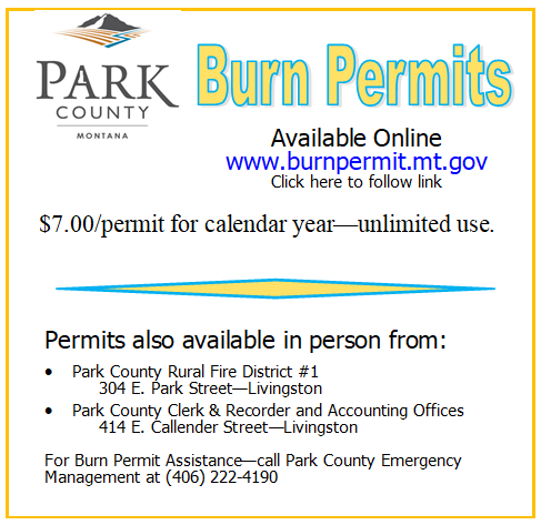 Burn Permit Infographic - Link to www.burnpermit.mt.gov